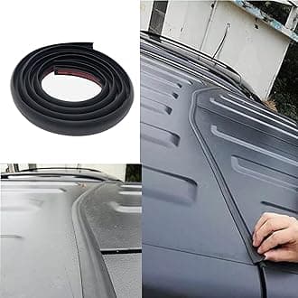 Hard Top Roof Seal for 2007-2022 Wrangler JL JLU JK JKU Dustproof Weather Stripping Rubber Sealing Strip (2PCS)