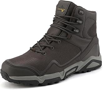 Men's Mid Waterproof Hiking Boots Outdoor Lightweight Trekking Mountaineering Camping Shoes