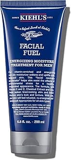 Kiehl's Facial Fuel Moisturizer, Men's Face Cream, with Vitamin C and Caffeine that Contain Antioxidants to Help Energize and Reduce Dullness, Non-Greasy, Paraben-free, Sulfate-free