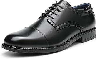 Bruno Marc Men's Lace Up Formal Dress Shoes Brogues Derby, Comfortable Leather Shoes for Men