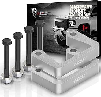 MZS 2.5" Leveling Lift Kit Front Strut Spacers Compatible with 2007-2021 Tahoe Silverado/Avalanche/Suburban 1500 | Yukon Sierra/Yukon XL 1500