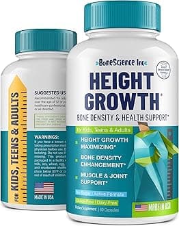 Height Growth Maximizer - Reach Natural Height - Made in USA - Height Pills Bone Growth - Grow Taller Supplement for Adults & Kids - Height Increase Pills -Maximum Height Growth Formula to Get Taller