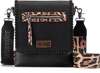 Crossbody Bags for Women Western Woven Satchel Purse with Guitar Strap