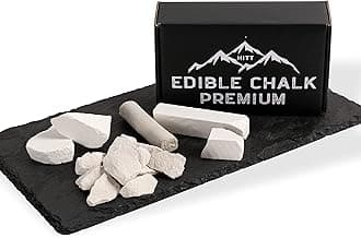 Premium Belgorod Edible Chalk Assorted Box — Most Crunchy Chalk Chunks and Bars for Eating, PICA cravings and ASMR Content Creators — Pure, No Impurities PICA Alternative Snack — 7 oz / 200 g