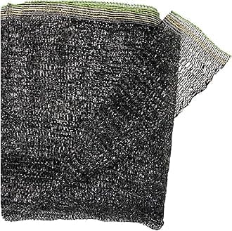 Cool Area 55% 6.5x20ft Sunblock Shade Cloth Cover Mesh UV Resistant Net for Garden Flower Plant Greenhouse, Black
