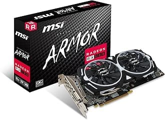 MSI VGA Graphic Cards RX 580 Armor 8G OC (Renewed)