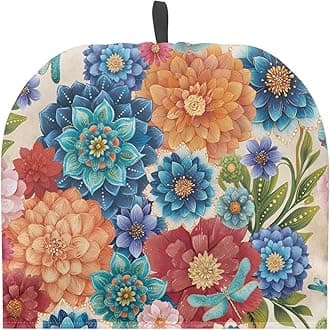 Psesaysky Mandala Large Tea Cozy for Teapot Insulated Dust Cover Teapot Cozy Kettle Cover Lightweight Tea Pot Decor Handmade Tea Cozy Easy to Clean