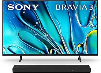 43 Inch 4K Ultra HD TV BRAVIA 3 LED Smart Google TV HT-A3000 3.1ch Dolby Atmos Soundbar Surround Sound Home Theater
