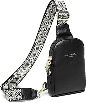 INICAT Small Sling Bag for Women Everyday & Travel Crossbody Bags Lightweight Cross Body Purses Vegan Leather