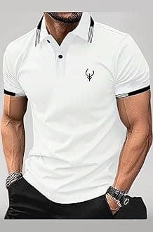 Lymio Polo T Shirt for Men || T Shirt for Man || Collar T Shirt Style Men (Packs Also Available) (Polo-40-43)