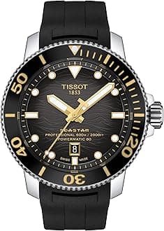 Tissot Men's Analogue Automatic Watch Seastar 2000 Swiss Made
