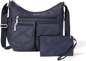 Baggallini Womens Everywhere Bagg Crossbody Women 11x9 Lightweight Nylon Hobo Water-resistant Travel Bag W/Rfid Everywhere Bagg With RFID