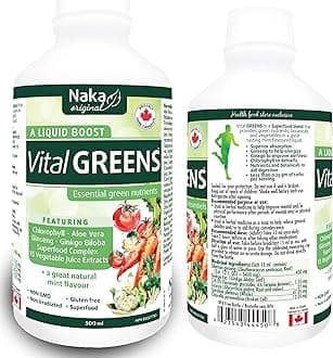 NAKAHerbs & Vitamins Rso Vital Greens, 450 ML