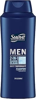 SuaveMen 2in1 AntiDandruff Shampoo & Conditioner, Classic Clean, 28 oz