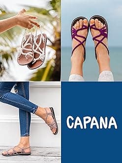 Capana Woven Women's Flat Sandals - Strappy Braided Sandals, Beach Sandals for Women Dressy Summer, Rope Bohemian Sandals, Spring Casual Womens Shoes, Comfy Boho Flats for Teen Girls – Banyan