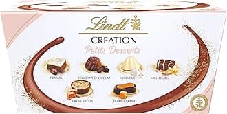 Lindt CREATION PETIT DESSERTS - 21 chocolate chocolates - 173g - inspired by desserts - made by the Lindt Master Chocolatiers