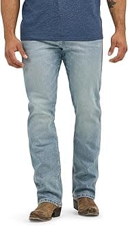 Men's Retro Slim Fit Boot Cut Jean