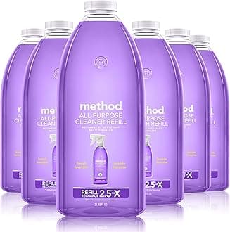 Method All-Purpose Cleaner Refill, French Lavender,68 Fl Oz (Pack of 6)