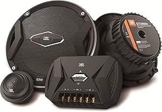 GTO609C 270 Watts 6-1/2" Premium Car Audio Component Stereo Speaker System with Patented Plus One Woofer-Cone Technology