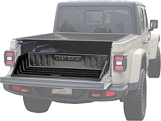 Truck/SUV 48” Cargo Box Organizer, Slides onto Tailgate for Easy Access to Load and Unload, Stays Stationary, Stores and Protects Your Cargo and Vehicle