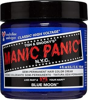 Manic Panic Classic Cream Semi-Permanent Vegan Hair Color, 118ml - BLUE MOON