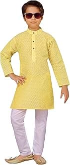 Baba & Baby traditional ethnic wear cotton kurta pajama set for boys