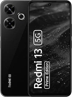 Redmi 13 5G, Black Diamond, 8GB + 128GB | India Debut SD 4 Gen 2 AE | 108MP Pro Grade Camera | 6.8" Largest Display in the Segment