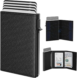 Wallet for Men, ‎ ‎Cross Black, 3.86 x 2.56 x 0.83 inches, Minimalist