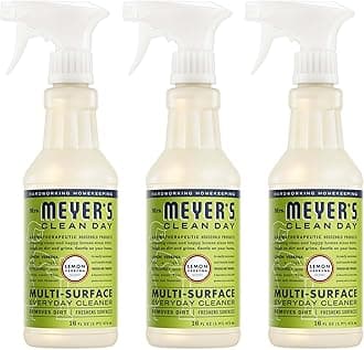 Mrs. Meyer's Multi-Purpose Cleaner Spray, Lemon Verbena, 16 fl oz, Pack of 3