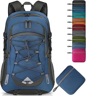 Hiking Backpack 40L Packable Lightweight Camping Backpack Men Women Waterproof Hiking Daypack Outdoor Travel Daypack
