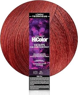 Loreal Excel Hicolor H20 Tube Red Violet 1.74oz by L'Oreal Paris