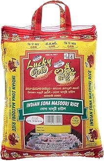 Indian Sona Masoori Rice, 5 Kg, 1040744
