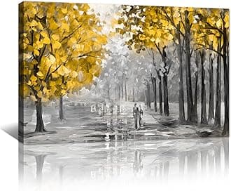 Autumn Tree Canvas Wall Art