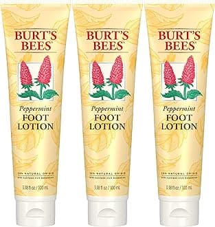 Burt's Bees Peppermint Foot Lotion, Pack of 3