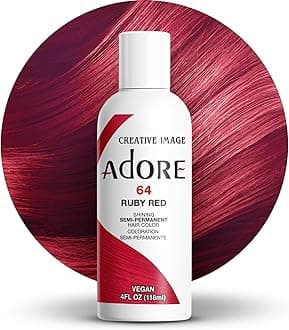 Adore Shining Semi Permanent Hair Colour, 64 Ruby Red
