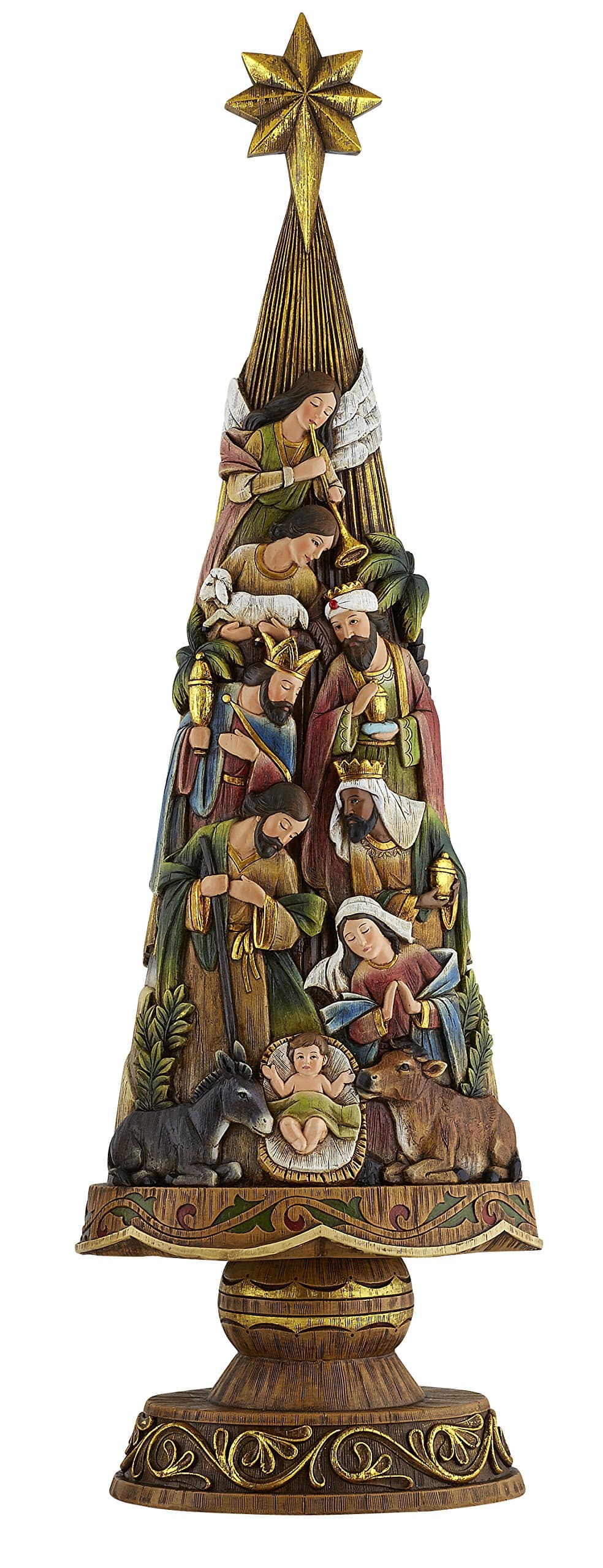 Nativity Figurine, Christmas Tree