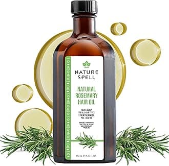 Nature Spell Rosemary Oil For Hair Growth, Pre-Diluted Hair & Scalp Oil Nourishes Dry, Damaged Hair, For Women & Men, 5.07 Fl Oz
