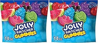 Gummies Assorted Fruit Flavored Candy Bag, 14 oz (Pack of 2)