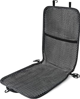 carrotez Cool Double Breathable 3D Air Mesh Car Seat Cushion pad, Cool Chair seat, car seat Pads, Home Office Chair, Wheelchair, 41" x 15", (Black)