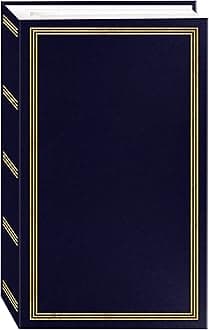 Pioneer Photo Albums STC-504 Navy Blue Photo Album, 504 Pockets 4"x6", 1 Count (Pack of 1)