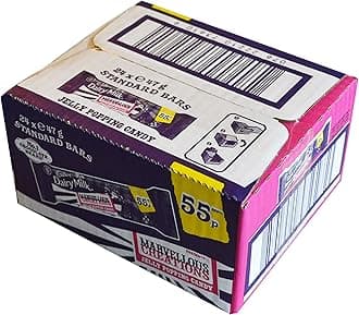 Cadbury Dairy Milk Jelly Popping Candy Marvellous Creations (Full Box 24 Bars)