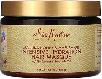 Sheamoisture Manuka Honey &Mafura Oil Intensive Hydration Treatment Masque, 12 Oz