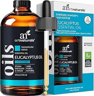 Art Naturals Eucalyptus Essential Oil 4.0 oz 3pc Set - Includes Our Aromatherapy Signature Zen & Chi Blends 10ml Each Therapeutic Grade 100% Pure & Natural Oils