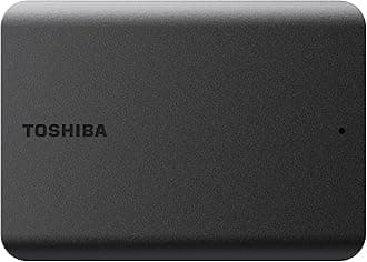 Toshiba Canvio Basics 4TB Portable External Hard Drive USB 3.0, Black - HDTB540XK3CA