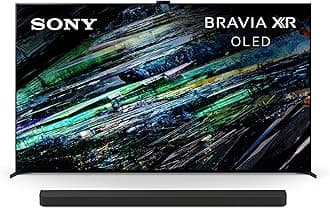 Sony QD-OLED 77 inch BRAVIA XR A95L Series 4K Ultra HD TV: Smart Google TV with Dolby Vision HDR and Exclusive Gaming Features for The PlayStation® 5 XR77A95L BRAVIA Theater Bar 9 Sound Bar