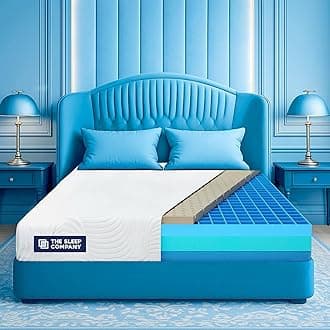 The Sleep Company Luxe Pro Mattress |SmartGRID + Natural Latex | Plush Medium-Soft Feel | Premium Latex for Luxury Sleep| Single Size Bed Mattress 72x36x10