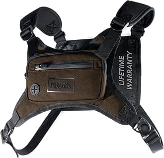 MVRK Unisex's Water Repellent Chest Pack, Taille Unique