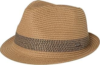 Comhats Unisex Summer Panama Fedora Trilby Straw Sun Hats for Men Women Safari Beach Hat Packable XS-XXXL