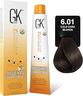Global Keratin Professional Hair Color Cream Tube (3.4 Fl Oz/100ml) Nourishing & Cleansing Colors for Styling High Performance Long Lasting Permanent Natural Toner Dye