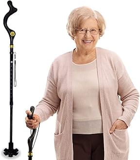 The Original Campbell Foldable Walking Cane for Men and Women - FSA/HSA Eligible - Editorial Recommended - As Seen on TV